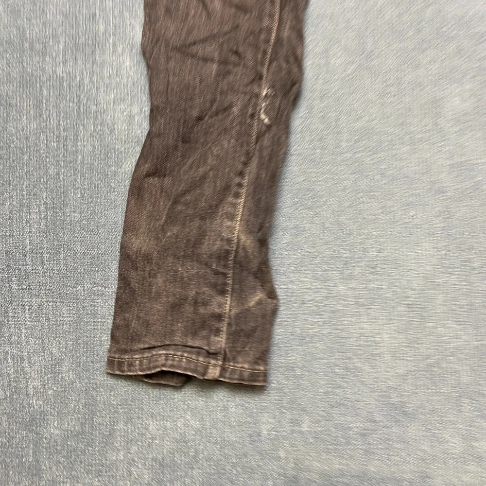 VTG Levi's 510 Jeans Boys 16 Reg 28x28 Black Denim Cotton Stretch Super Skinny